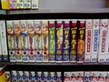 図書館のビデオコーナー