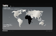 Thinkpadの「黒」「白」アンケートで見る国模様
